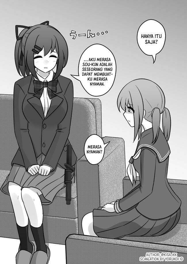 Danjohi 1:39 no Heikou Sekai wa Omoi no Hoka Futsuu Chapter 127 Gambar 3
