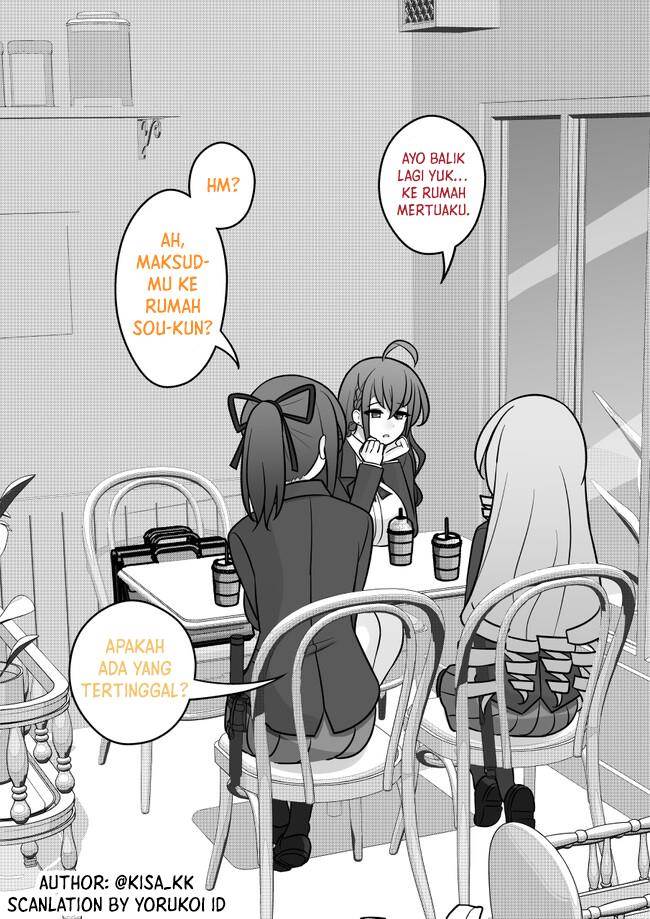 Danjohi 1:39 no Heikou Sekai wa Omoi no Hoka Futsuu Chapter 131 Gambar 3