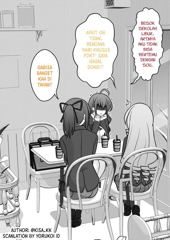 Danjohi 1:39 no Heikou Sekai wa Omoi no Hoka Futsuu Chapter 131 Gambar 4