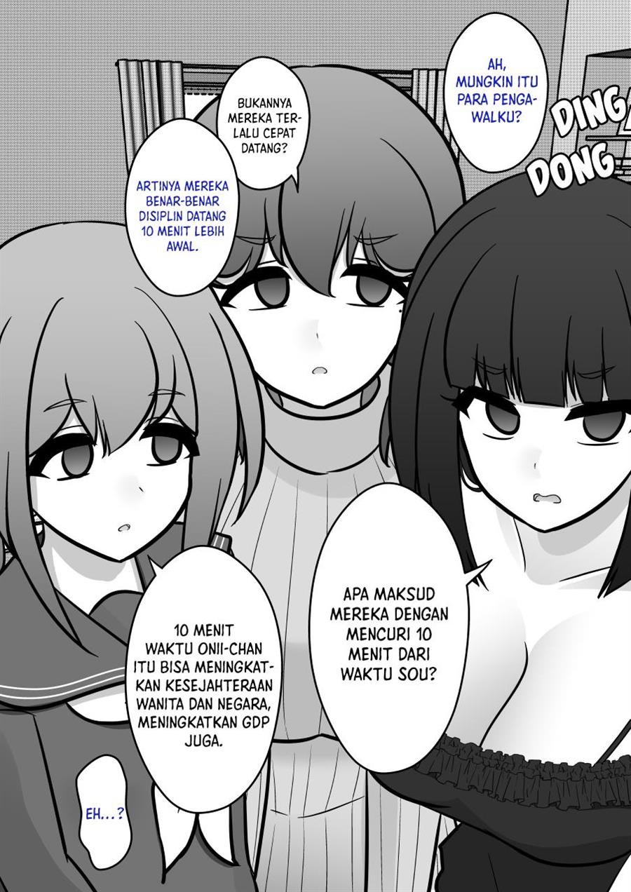 Danjohi 1:39 no Heikou Sekai wa Omoi no Hoka Futsuu Chapter 145 Gambar 3