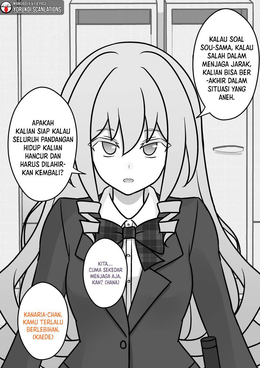 Danjohi 1:39 no Heikou Sekai wa Omoi no Hoka Futsuu Chapter 154 Gambar 5