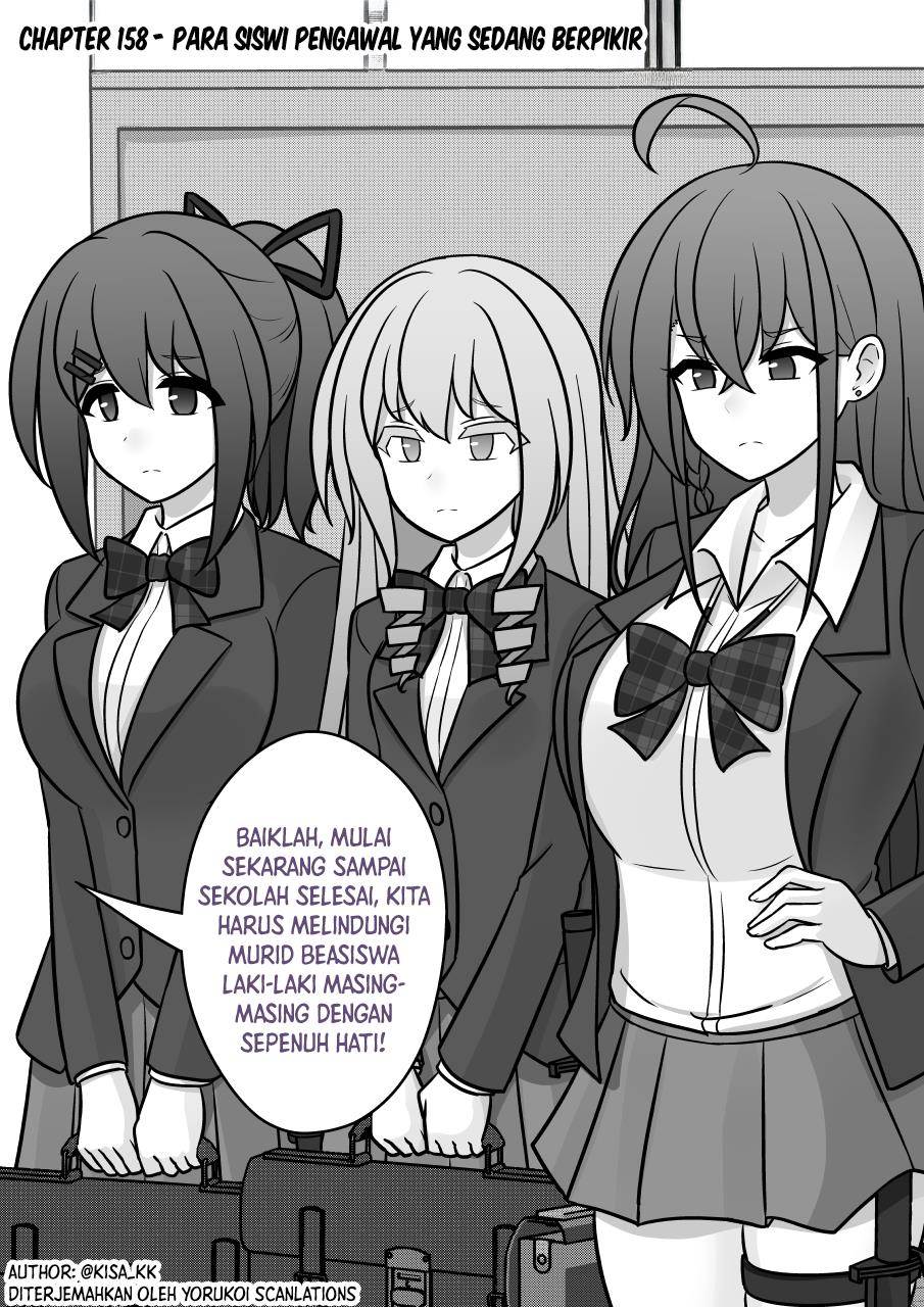 Baca Komik Danjohi 1:39 no Heikou Sekai wa Omoi no Hoka Futsuu Chapter 158 Gambar 1