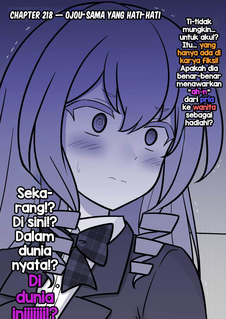 Baca Komik Danjohi 1:39 no Heikou Sekai wa Omoi no Hoka Futsuu Chapter 218 Gambar 1