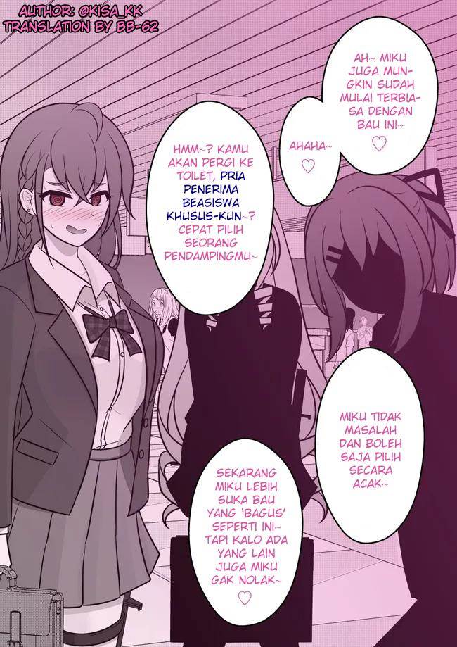 Danjohi 1:39 no Heikou Sekai wa Omoi no Hoka Futsuu Chapter 47 Gambar 4