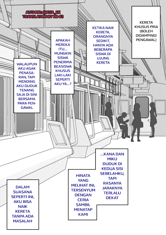 Baca Komik Danjohi 1:39 no Heikou Sekai wa Omoi no Hoka Futsuu Chapter 53 Gambar 1