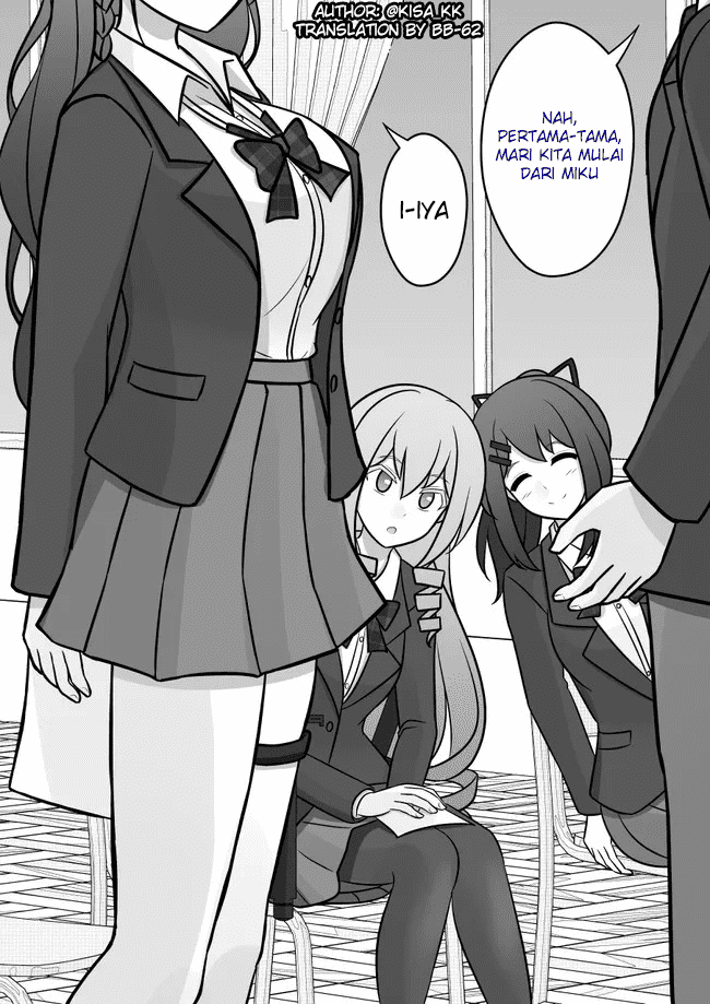 Baca Komik Danjohi 1:39 no Heikou Sekai wa Omoi no Hoka Futsuu Chapter 63 Gambar 1