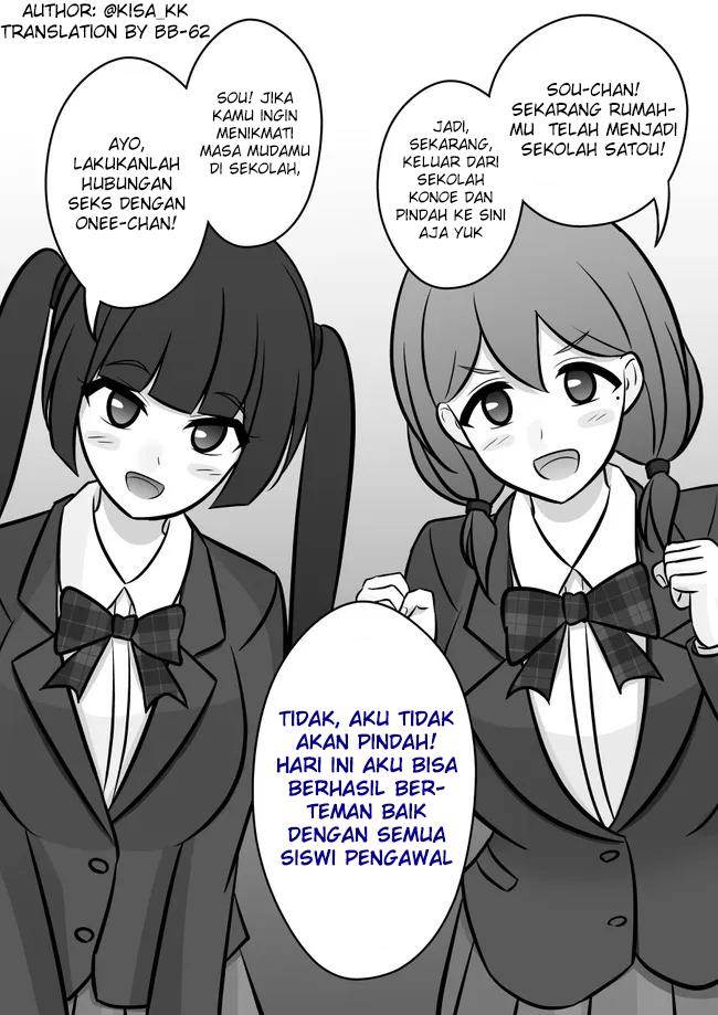 Danjohi 1:39 no Heikou Sekai wa Omoi no Hoka Futsuu Chapter 72 Gambar 3
