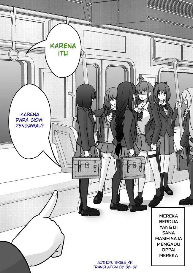 Danjohi 1:39 no Heikou Sekai wa Omoi no Hoka Futsuu Chapter 95 Gambar 3