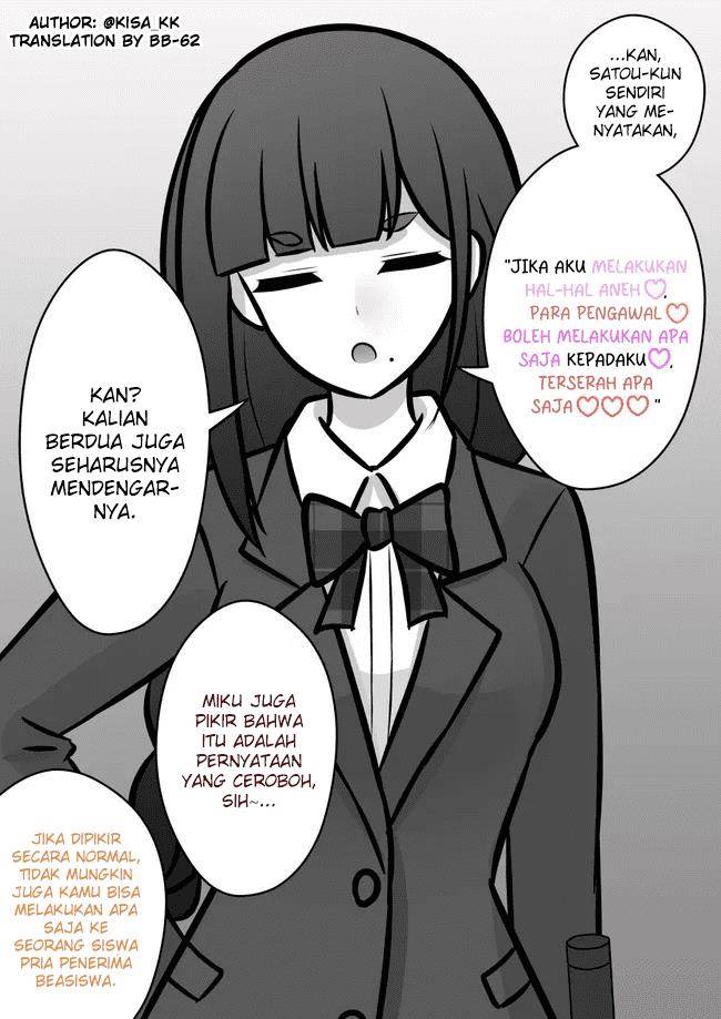 Danjohi 1:39 no Heikou Sekai wa Omoi no Hoka Futsuu Chapter 97 Gambar 4