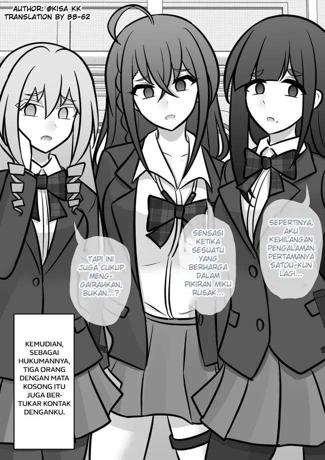 Danjohi 1:39 no Heikou Sekai wa Omoi no Hoka Futsuu Chapter 98 Gambar 18