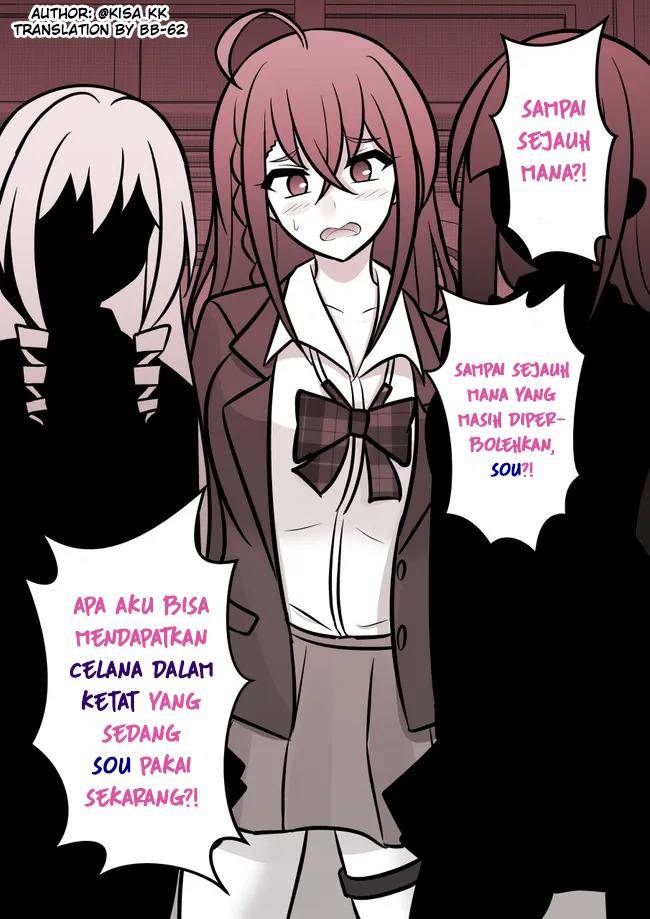 Danjohi 1:39 no Heikou Sekai wa Omoi no Hoka Futsuu Chapter 98 Gambar 6