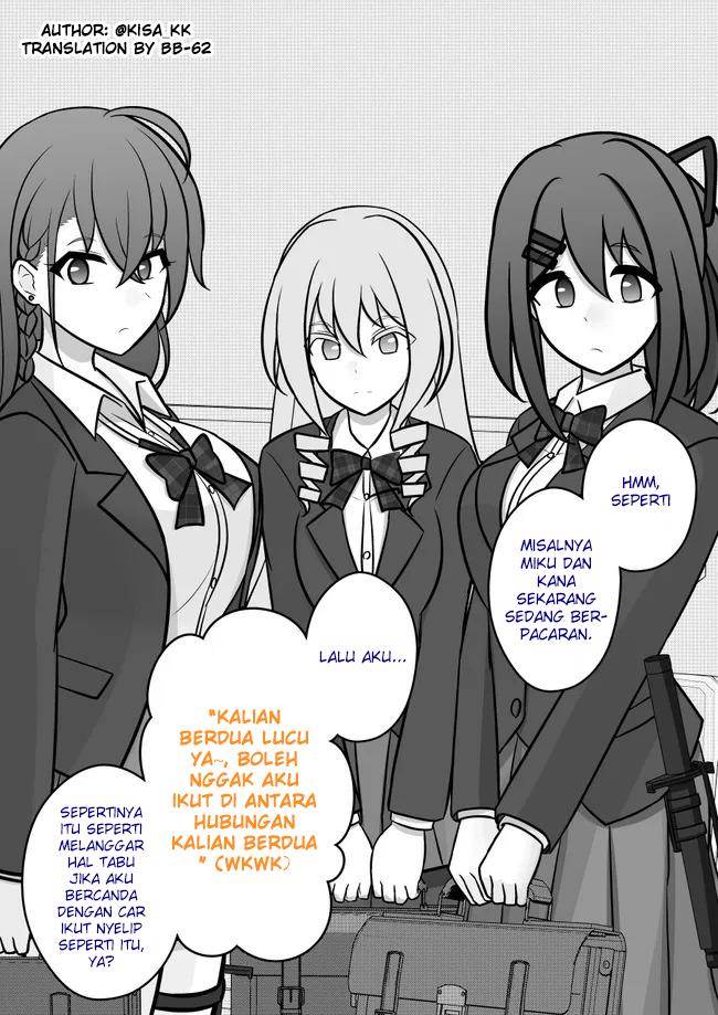 Danjohi 1:39 no Heikou Sekai wa Omoi no Hoka Futsuu Chapter 99 Gambar 7