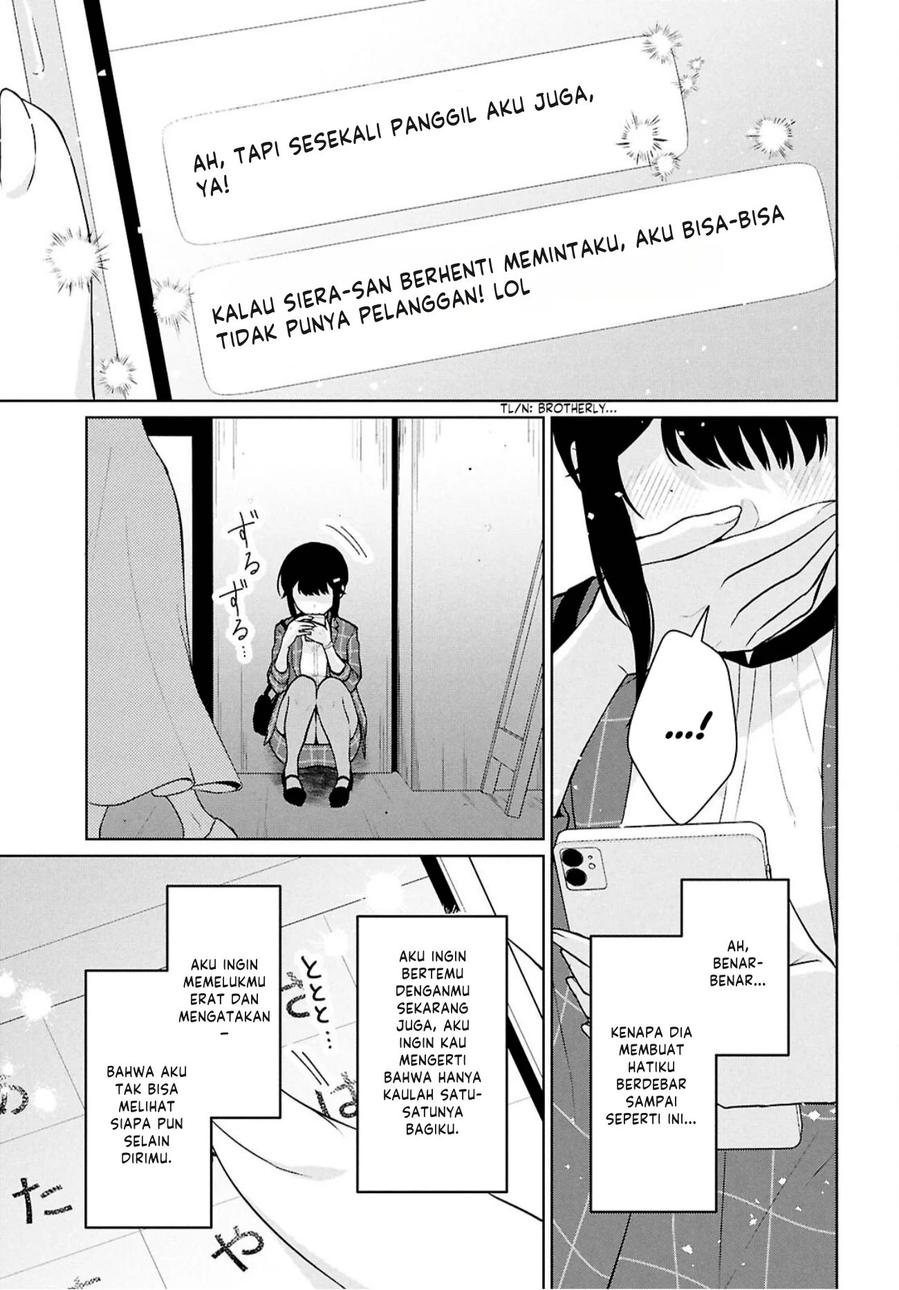 Danjohi 1:5 no Sekai demo Futsu ni Ikirareru to Omotta? ~ Geki Juu Kanjou na Kanojotachi ga Mujikaku Danshi ni Honrousaretara Chapter 14 Gambar 12