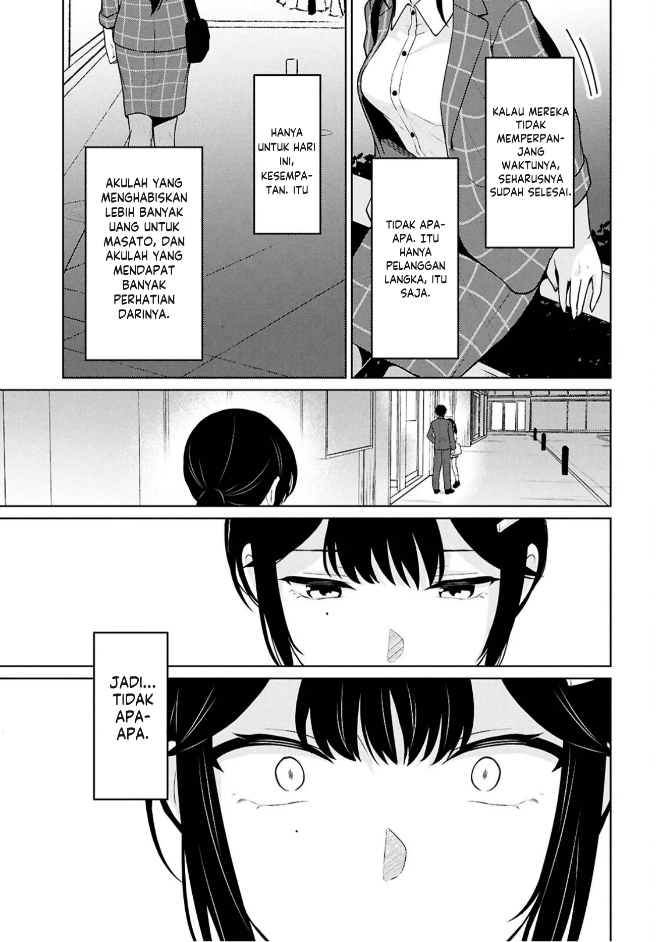 Danjohi 1:5 no Sekai demo Futsu ni Ikirareru to Omotta? ~ Geki Juu Kanjou na Kanojotachi ga Mujikaku Danshi ni Honrousaretara Chapter 14 Gambar 38