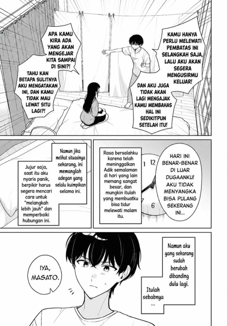Danjohi 1:5 no Sekai demo Futsu ni Ikirareru to Omotta? ~ Geki Juu Kanjou na Kanojotachi ga Mujikaku Danshi ni Honrousaretara Chapter 27 Gambar 17