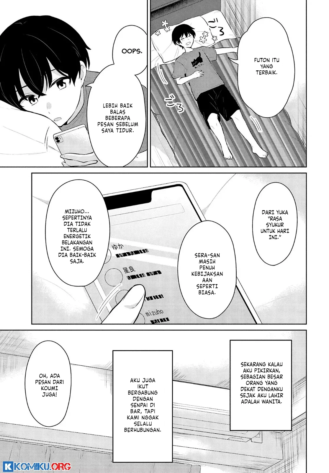 Danjohi 1:5 no Sekai demo Futsu ni Ikirareru to Omotta? ~ Geki Juu Kanjou na Kanojotachi ga Mujikaku Danshi ni Honrousaretara Chapter 9 Gambar 42