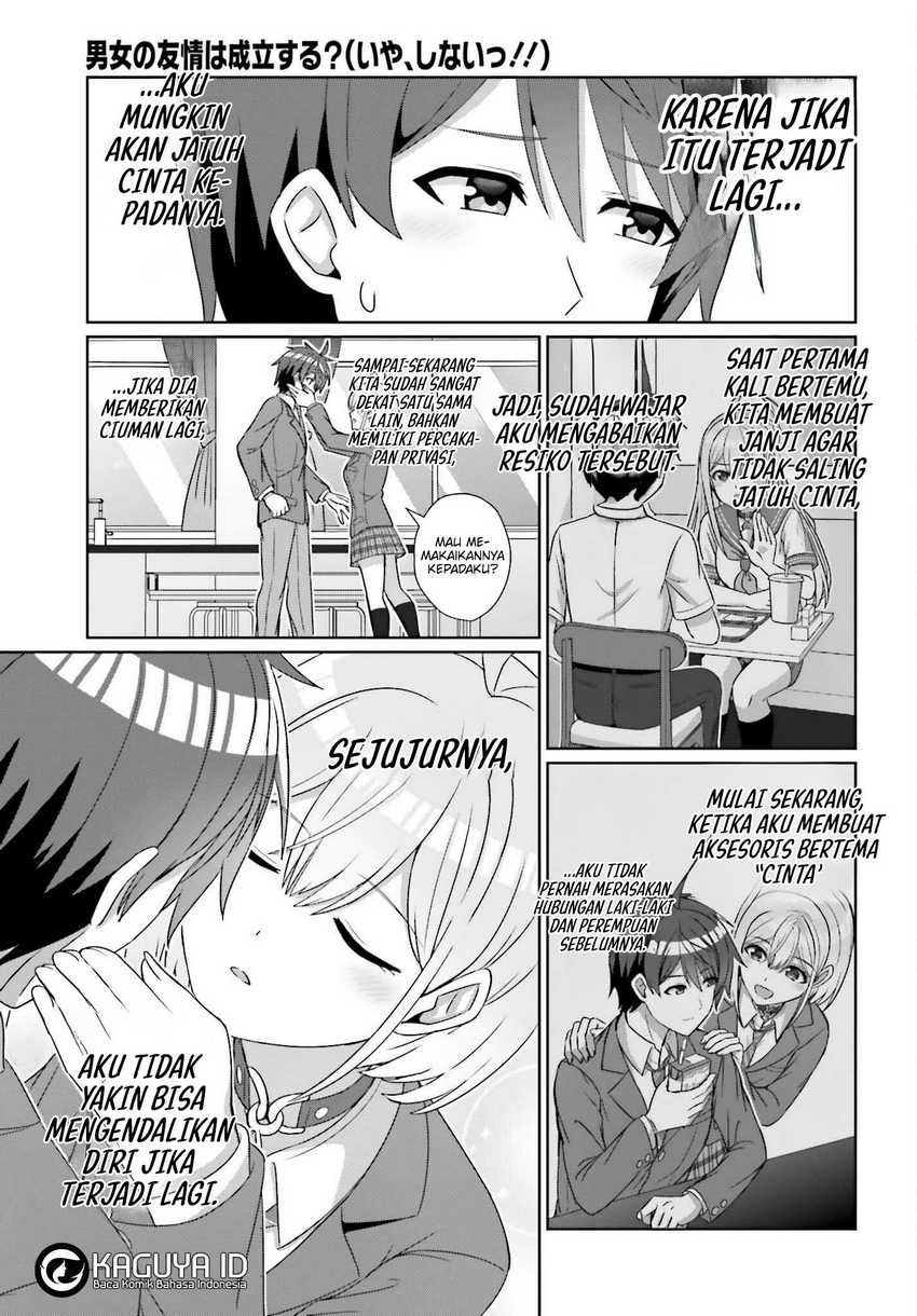 Danjou no Yuujou wa Seiritsu Suru? (Iya, Shinai!!) Chapter 22 Gambar 21