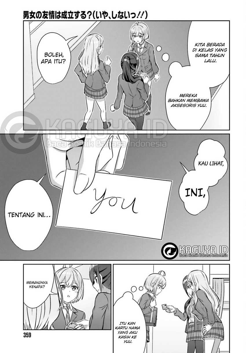 Danjou no Yuujou wa Seiritsu Suru? (Iya, Shinai!!) Chapter 33.2 Gambar 12