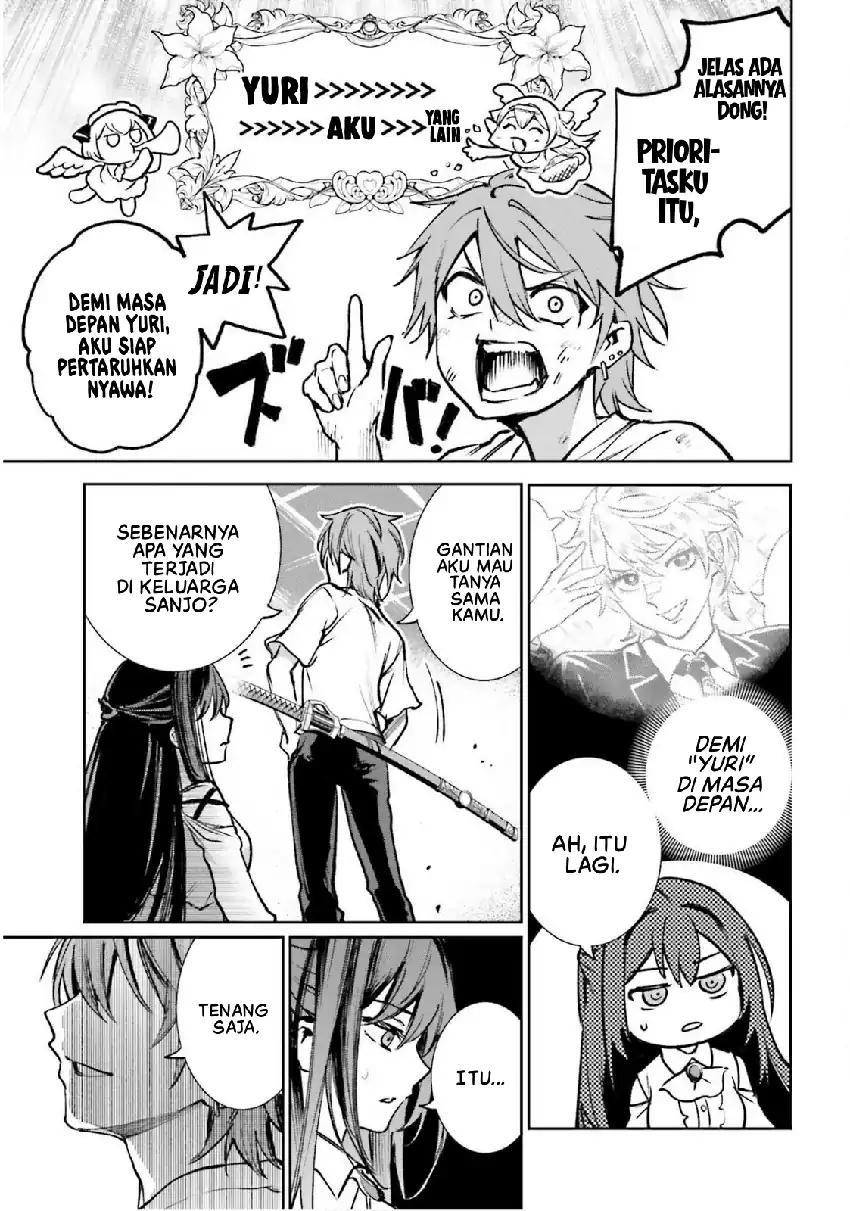 Danshi Kinsei Game Sekai de Ore ga Yarubeki Yuiitsu no Koto – Yuri no Ma ni Hasamaru Otoko to Shite Tensei shite shimaimashita Chapter 10 Gambar 4