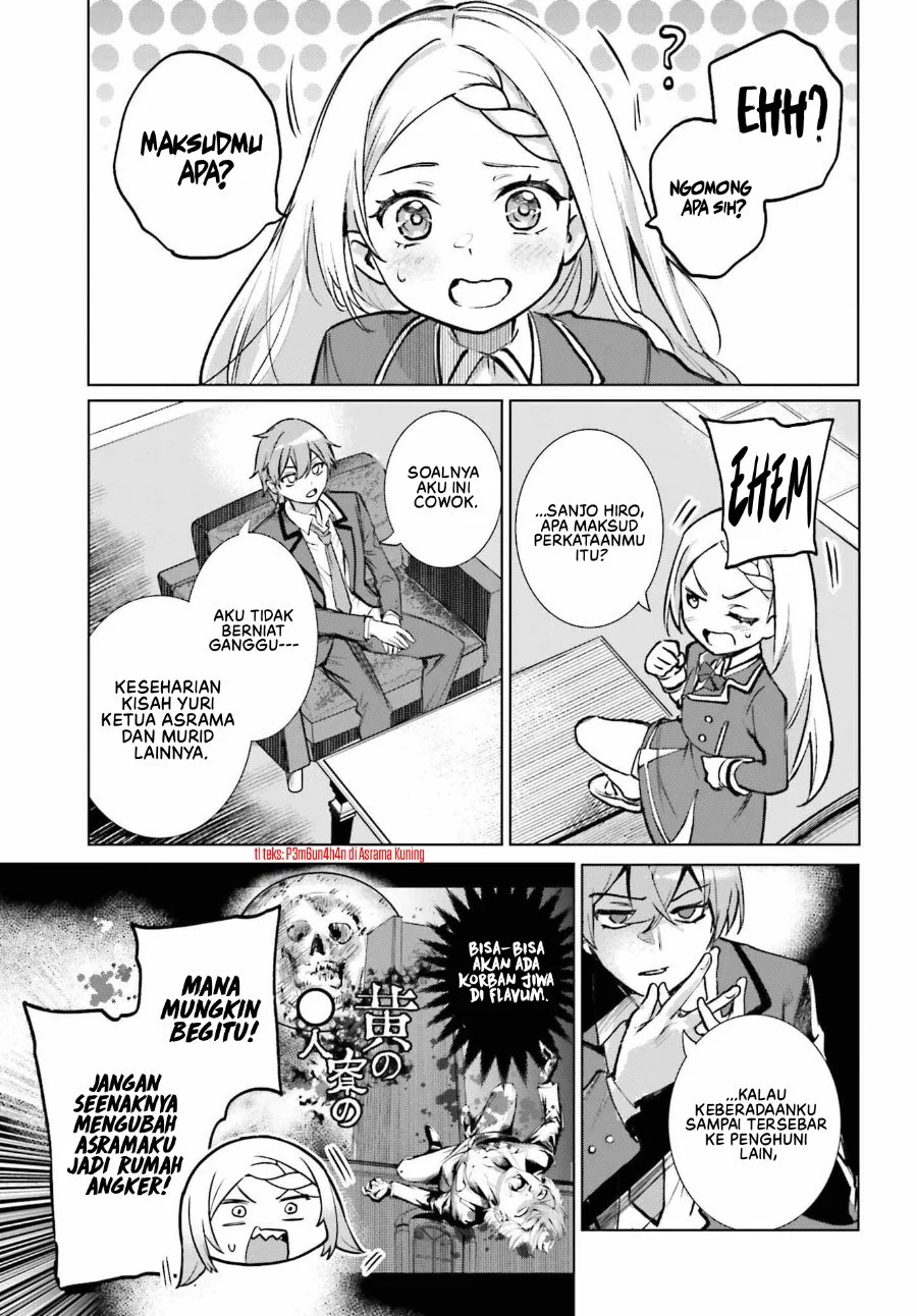 Danshi Kinsei Game Sekai de Ore ga Yarubeki Yuiitsu no Koto – Yuri no Ma ni Hasamaru Otoko to Shite Tensei shite shimaimashita Chapter 13 Gambar 24