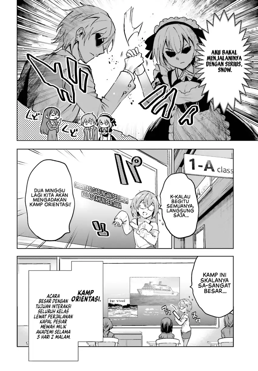 Danshi Kinsei Game Sekai de Ore ga Yarubeki Yuiitsu no Koto – Yuri no Ma ni Hasamaru Otoko to Shite Tensei shite shimaimashita Chapter 14 Gambar 13