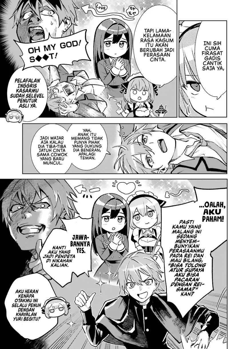 Danshi Kinsei Game Sekai de Ore ga Yarubeki Yuiitsu no Koto – Yuri no Ma ni Hasamaru Otoko to Shite Tensei shite shimaimashita Chapter 14 Gambar 4