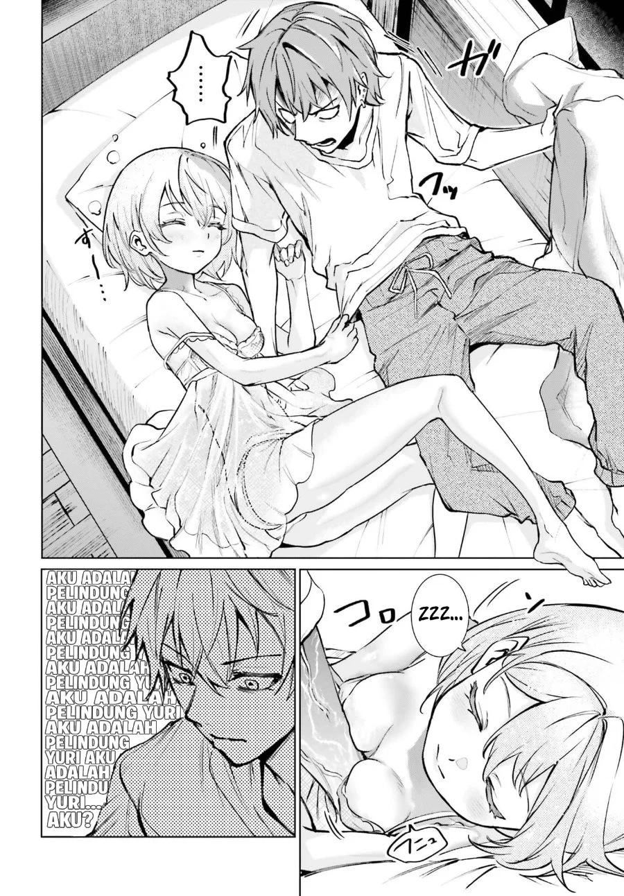 Danshi Kinsei Game Sekai de Ore ga Yarubeki Yuiitsu no Koto – Yuri no Ma ni Hasamaru Otoko to Shite Tensei shite shimaimashita Chapter 17 Gambar 17