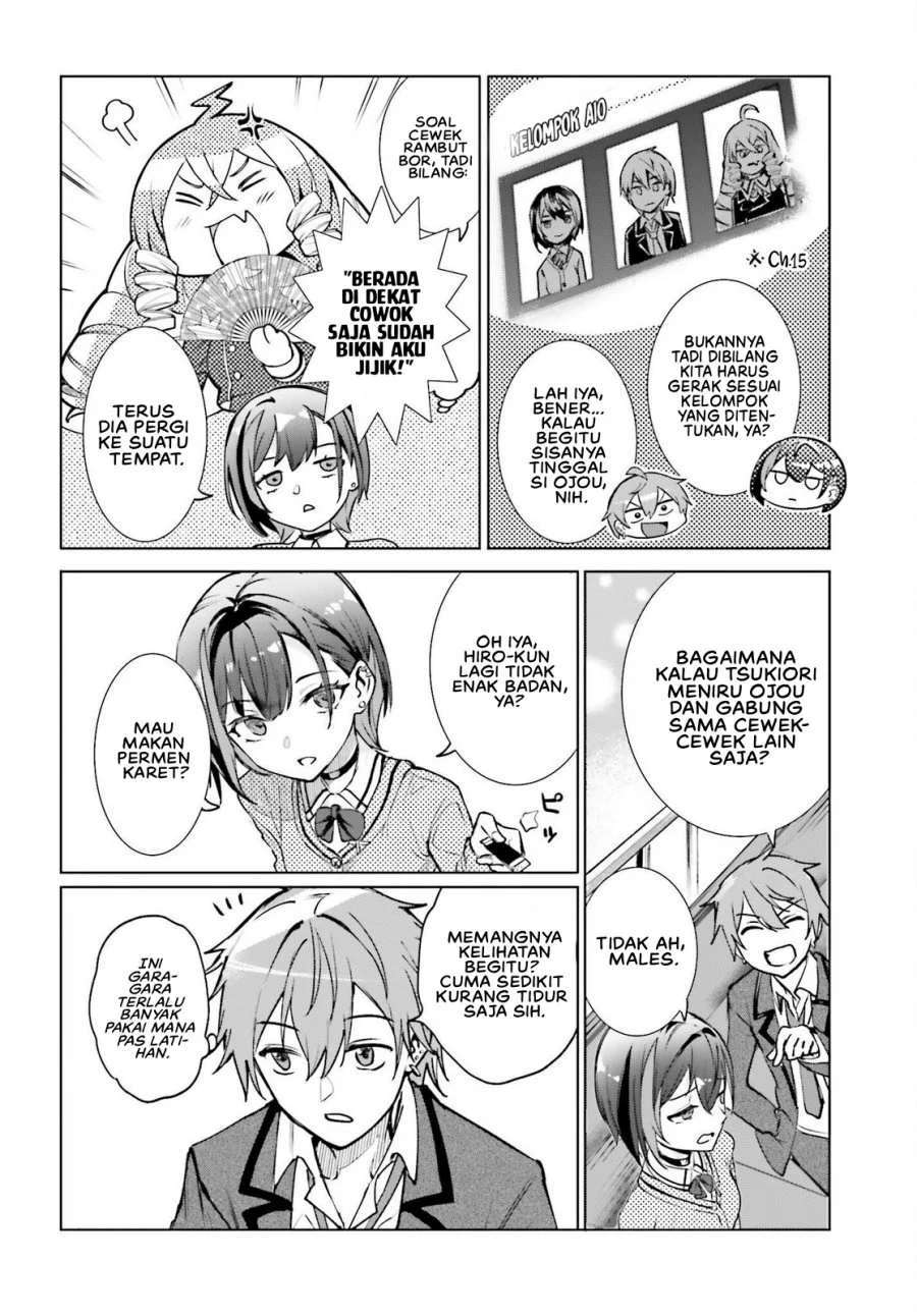 Danshi Kinsei Game Sekai de Ore ga Yarubeki Yuiitsu no Koto – Yuri no Ma ni Hasamaru Otoko to Shite Tensei shite shimaimashita Chapter 19 Gambar 5