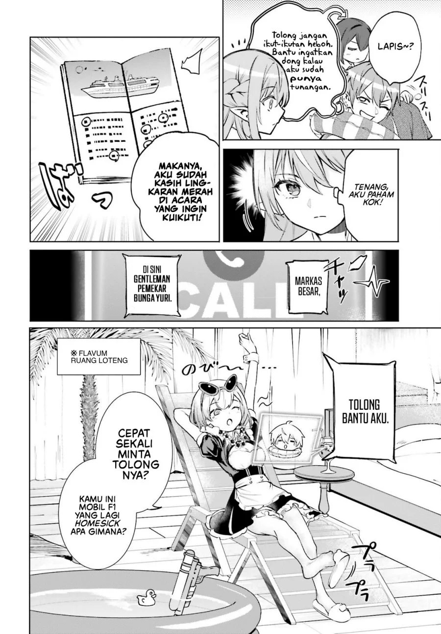 Danshi Kinsei Game Sekai de Ore ga Yarubeki Yuiitsu no Koto – Yuri no Ma ni Hasamaru Otoko to Shite Tensei shite shimaimashita Chapter 19 Gambar 7