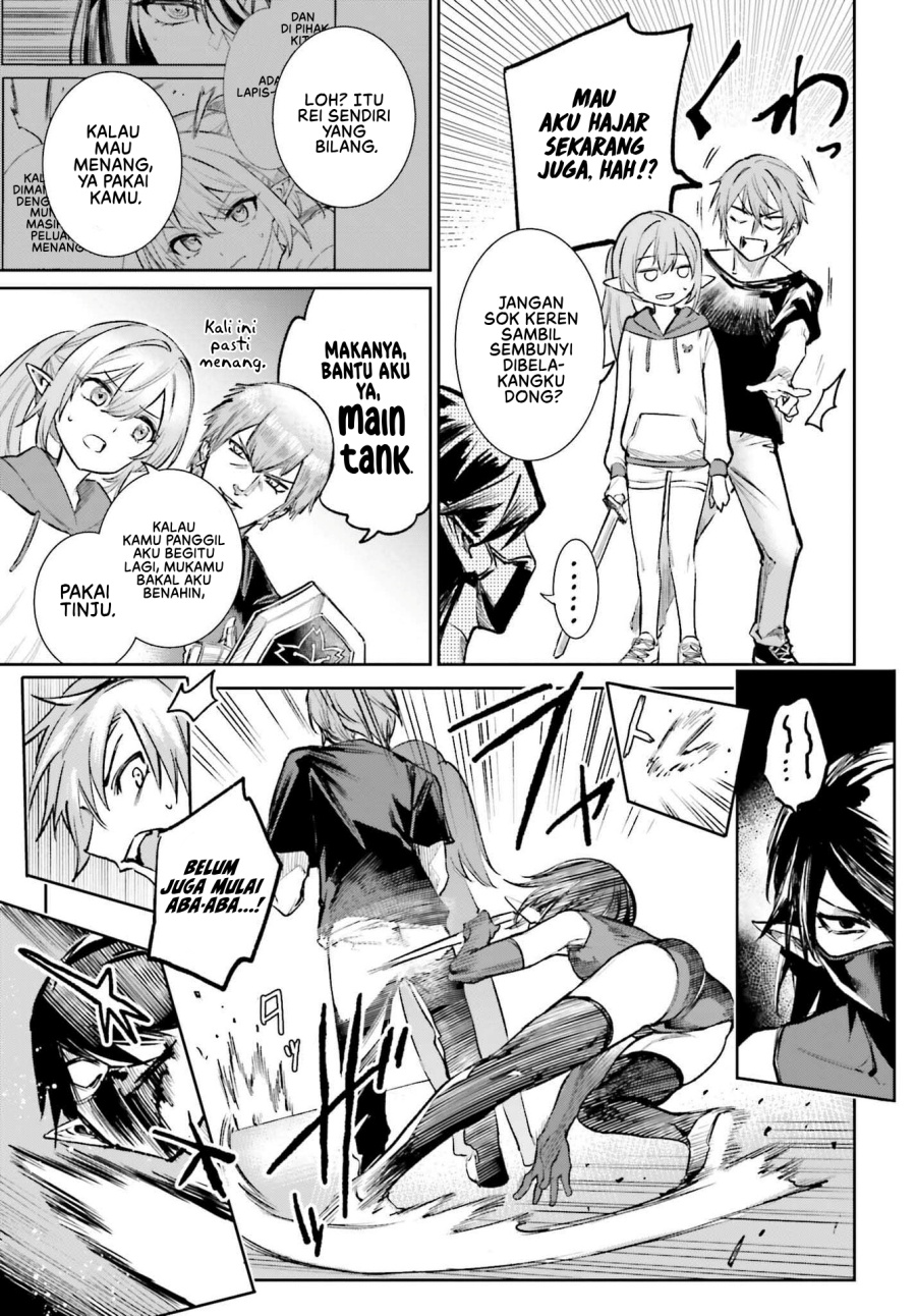 Danshi Kinsei Game Sekai de Ore ga Yarubeki Yuiitsu no Koto – Yuri no Ma ni Hasamaru Otoko to Shite Tensei shite shimaimashita Chapter 6 Gambar 8