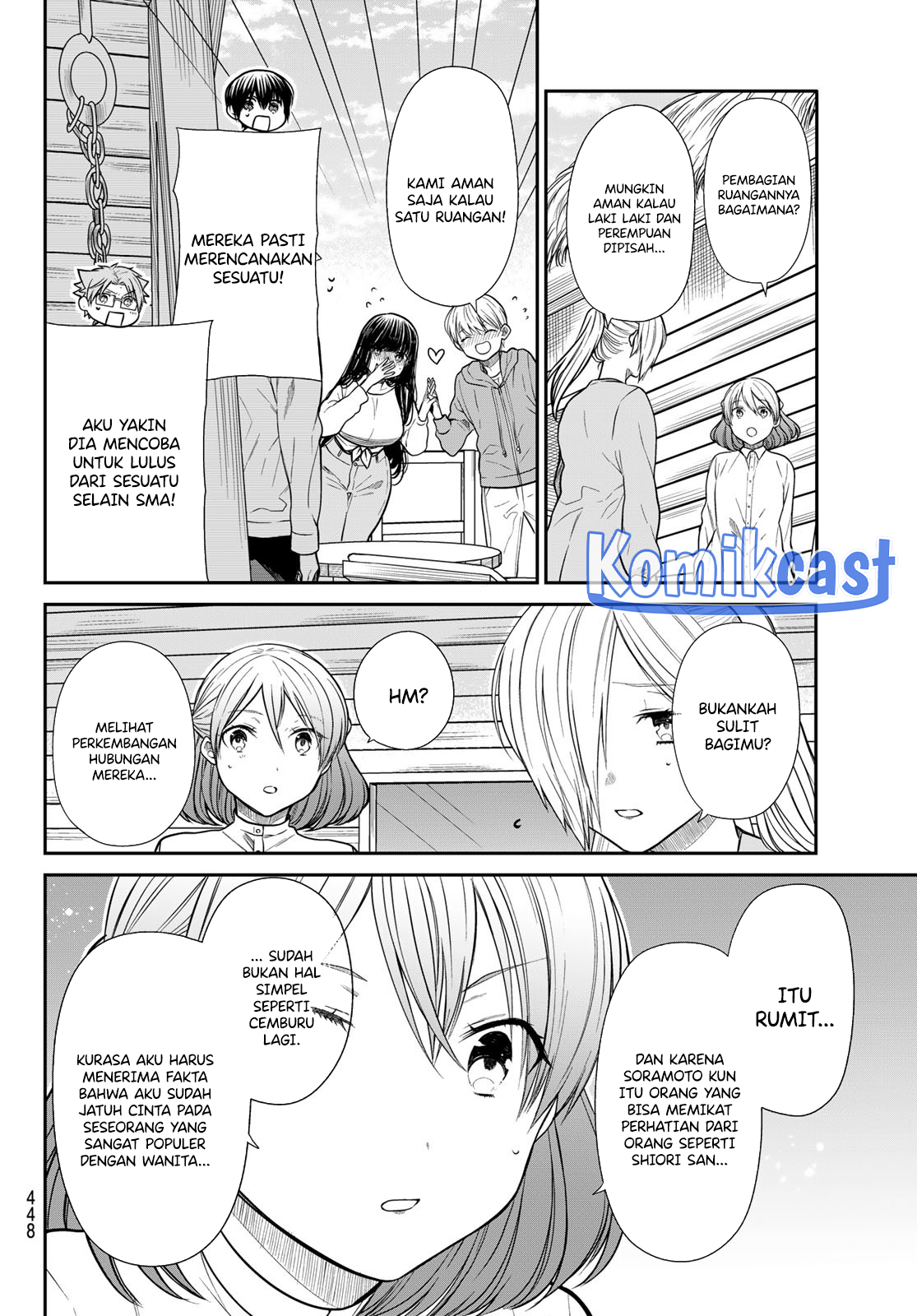 Baca Manga Danshi Koukousei wo Yashinaitai Onee-san no Hanashi Chapter 352 Gambar 2