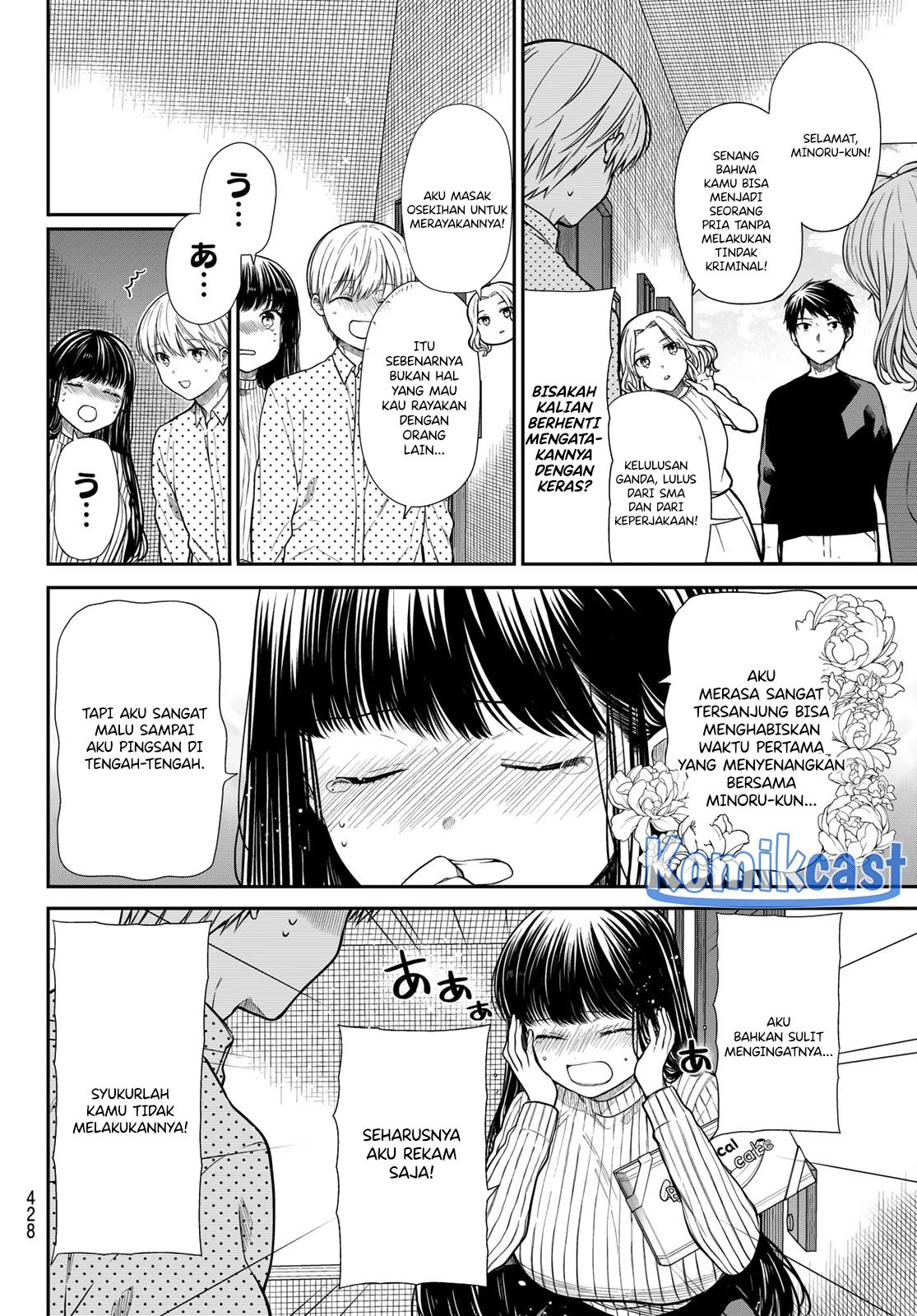 Manga Danshi Koukousei wo Yashinaitai Onee-san no Hanashi Chapter 360 gambar nomor 2