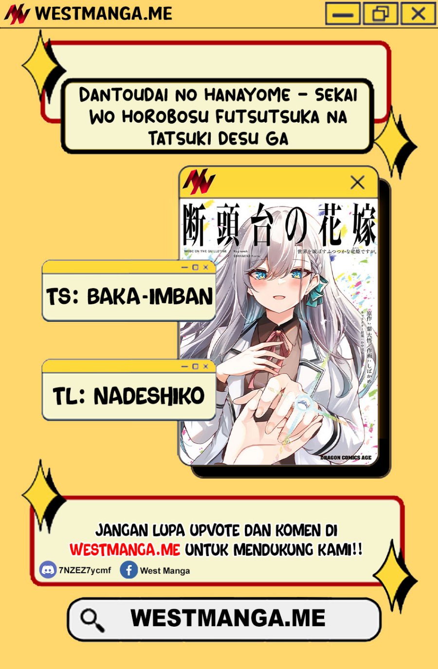 Baca Manga Dantoudai no Hanayome – Sekai wo Horobosu Futsutsuka na Tatsuki desu ga Chapter 5 Gambar 2
