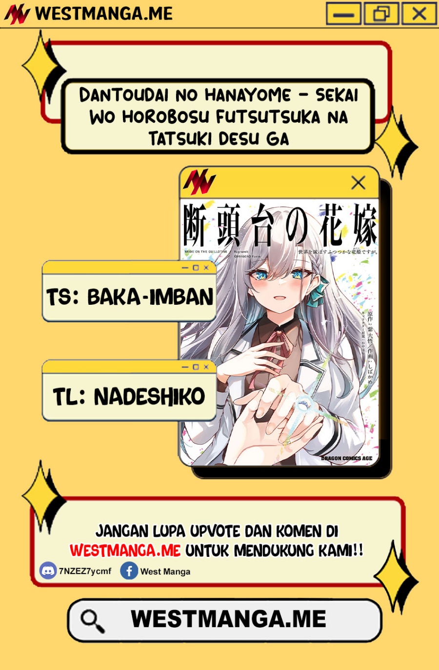 Baca Manga Dantoudai no Hanayome – Sekai wo Horobosu Futsutsuka na Tatsuki desu ga Chapter 6 Gambar 2