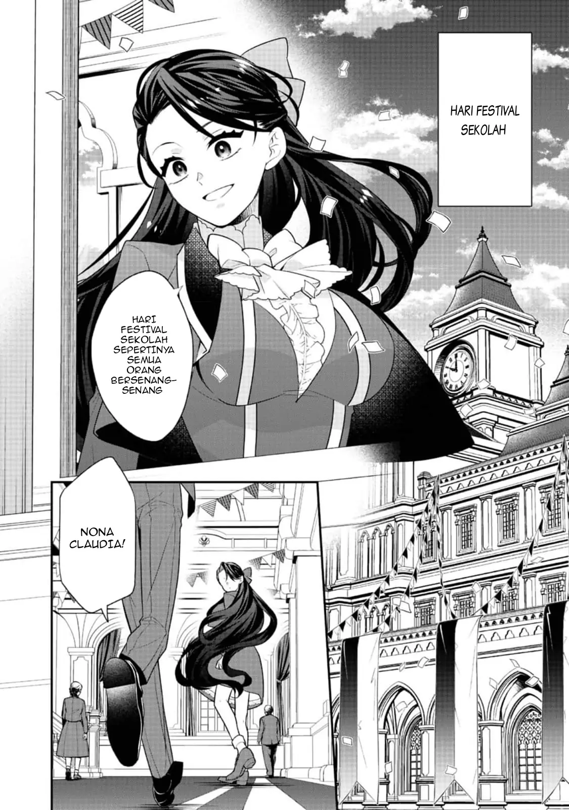 Baca Manga Danzaisareta Akuyaku Reijou wa, Gyakkou shite Kanpeki na Akujo wo Mezasu Chapter 13 Gambar 2