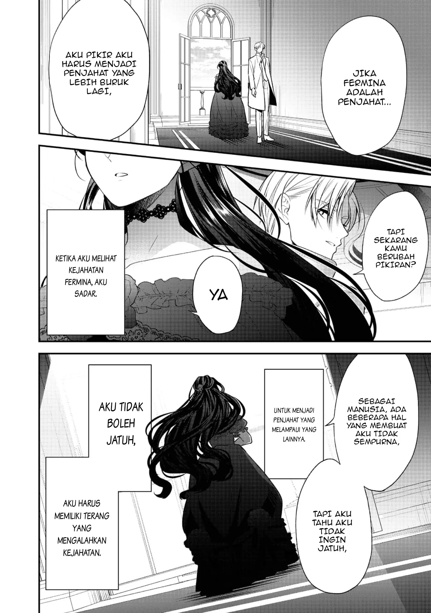 Danzaisareta Akuyaku Reijou wa, Gyakkou shite Kanpeki na Akujo wo Mezasu Chapter 14 Gambar 35