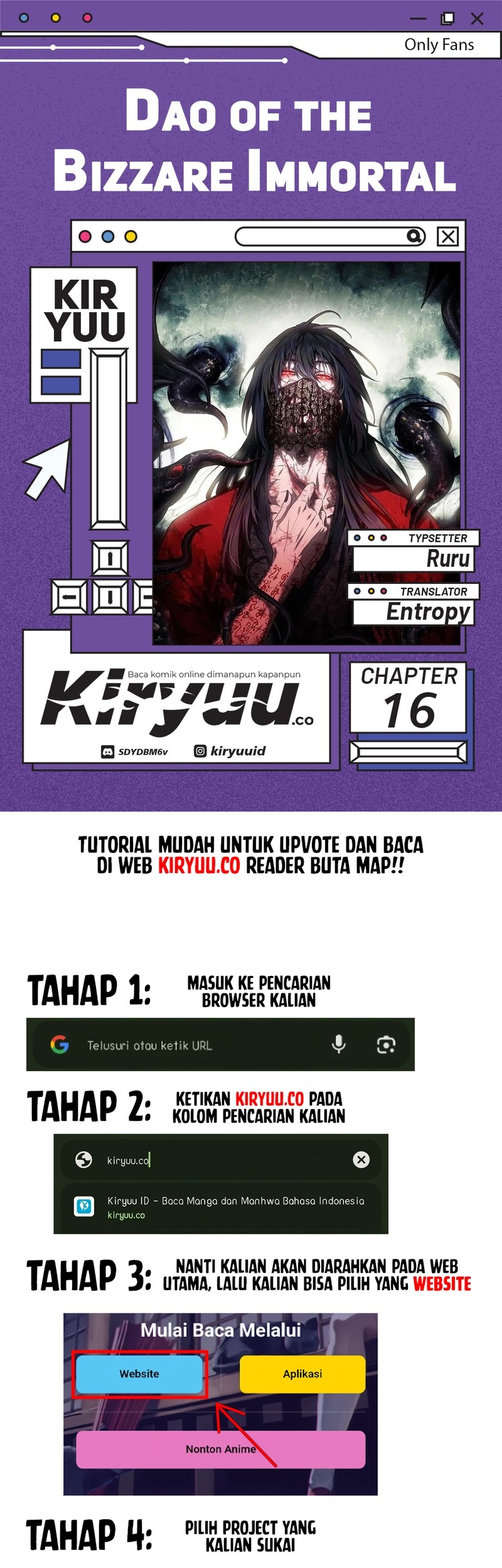 Komik Dao of the Bizarre Immortal Chapter 16 gambar nomor 1