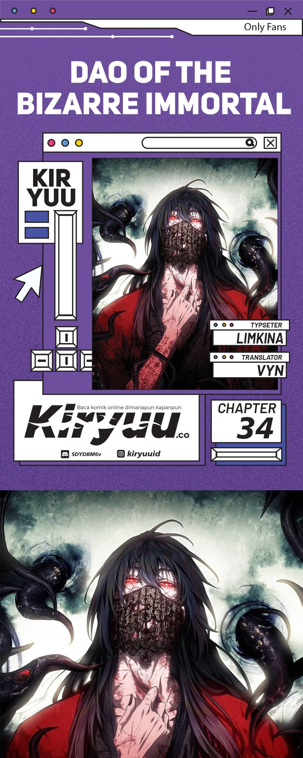 Komik Dao of the Bizarre Immortal Chapter 34 gambar nomor 1