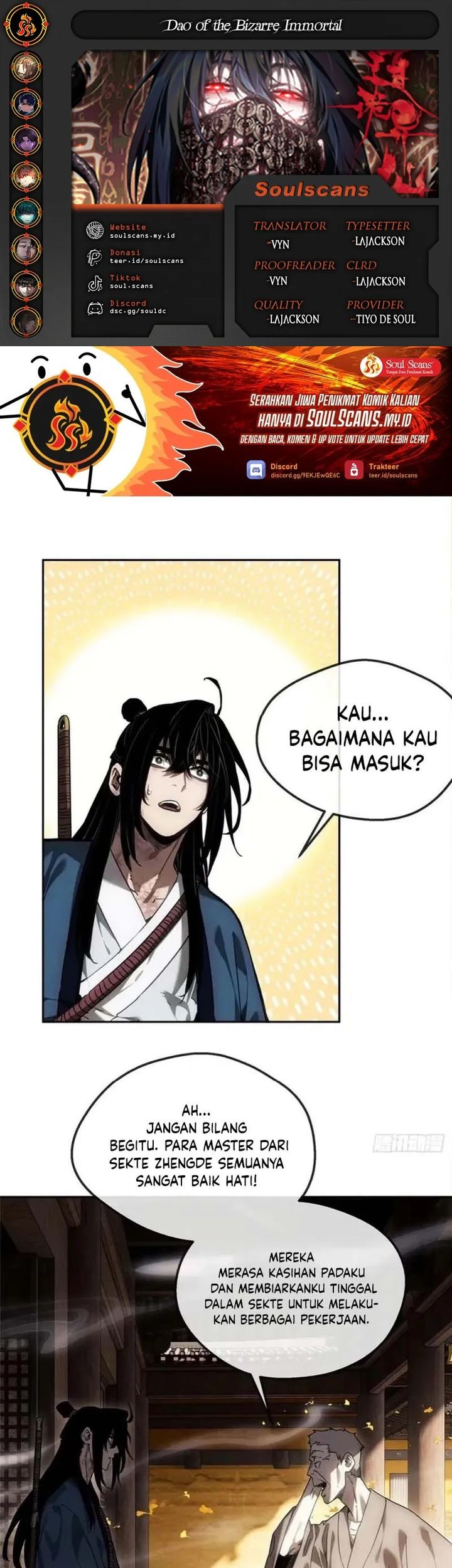 Baca Komik Dao of the Bizarre Immortal Chapter 46 Gambar 1