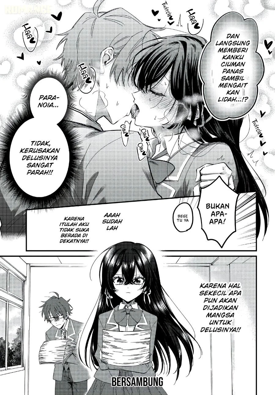 Daremo ga Urayamu Tonari no Cool Bishoujo, Jitsu wa Nounai Pink Sugiru Chapter 2 Gambar 22