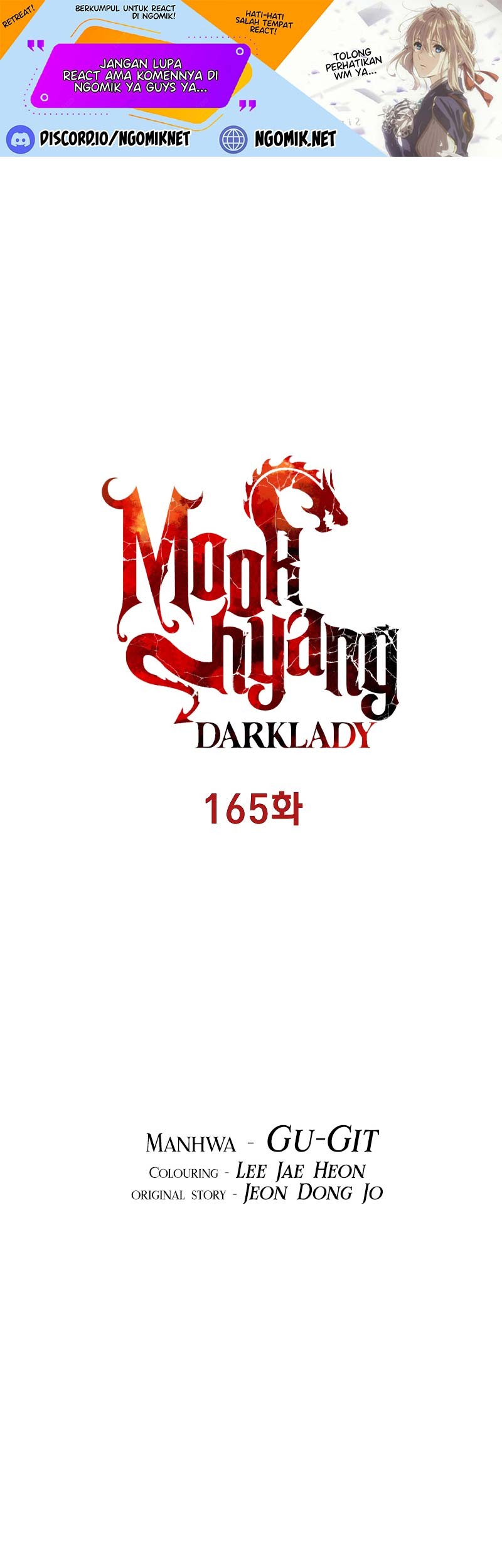 Baca Manhwa Dark Lady Isekai Chapter 165 Gambar 2