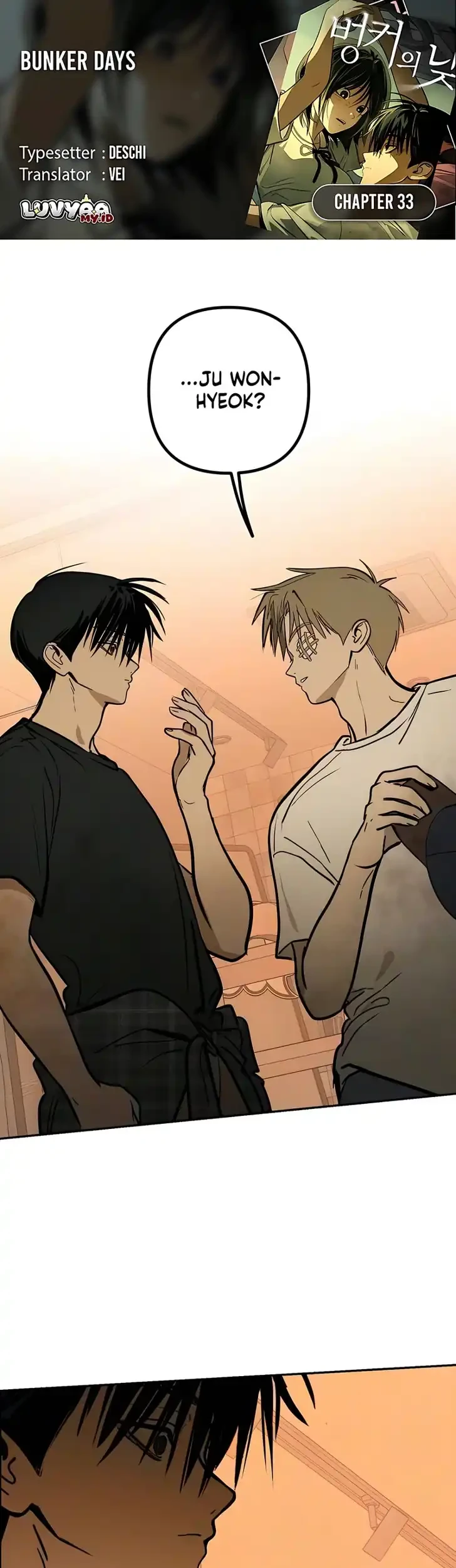 Komik Daytime in the Bunker Chapter 33 gambar 1