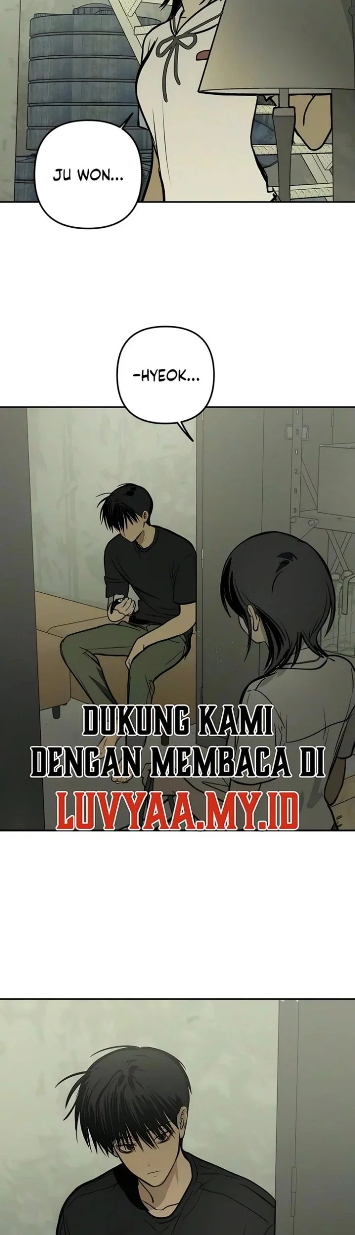 Daytime in the Bunker Chapter 36 Gambar 38