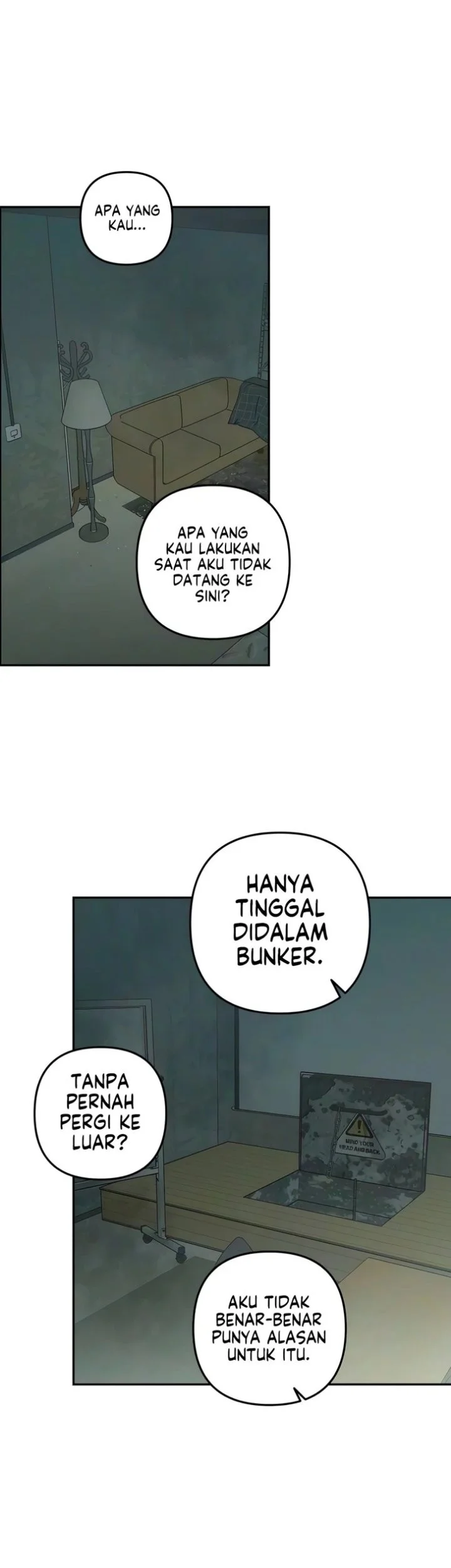 Daytime in the Bunker Chapter 40 Gambar 46