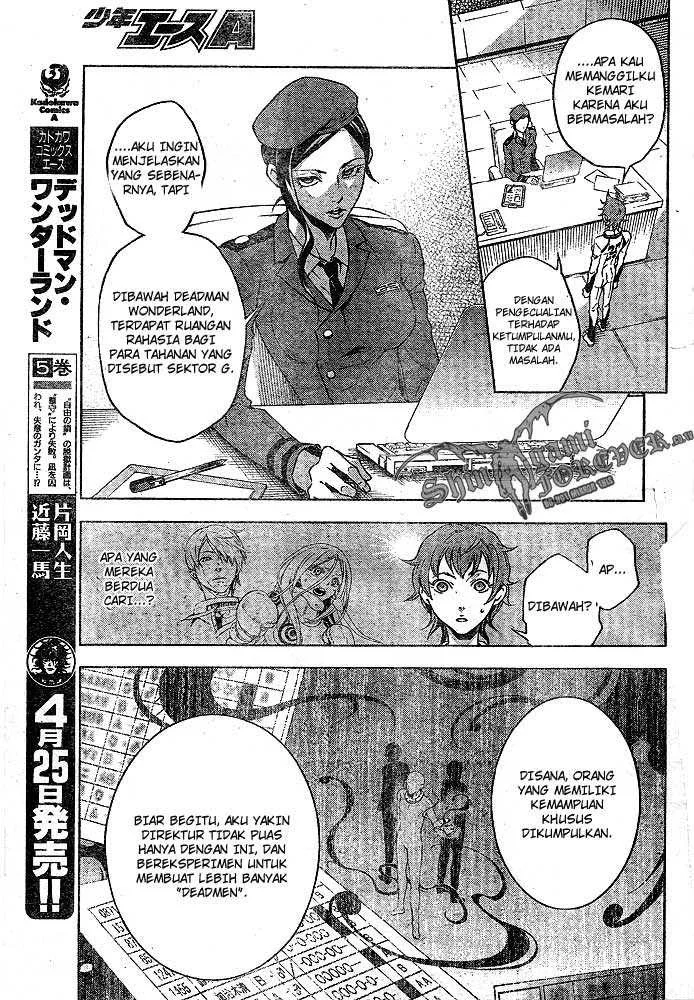 Deadman Wonderland Chapter 22 Gambar 29