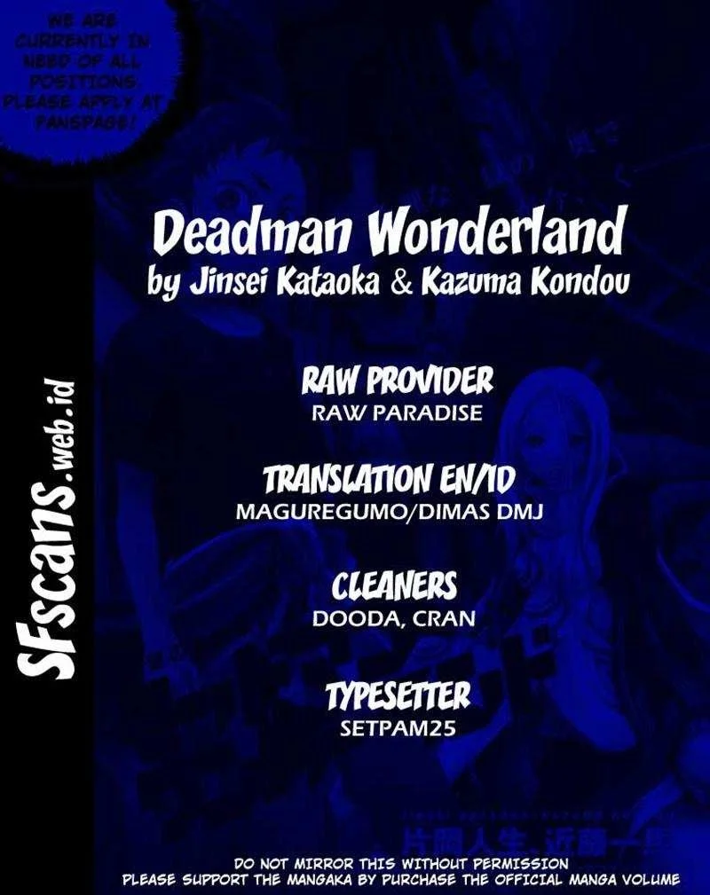 Deadman Wonderland Chapter 30 Gambar 27