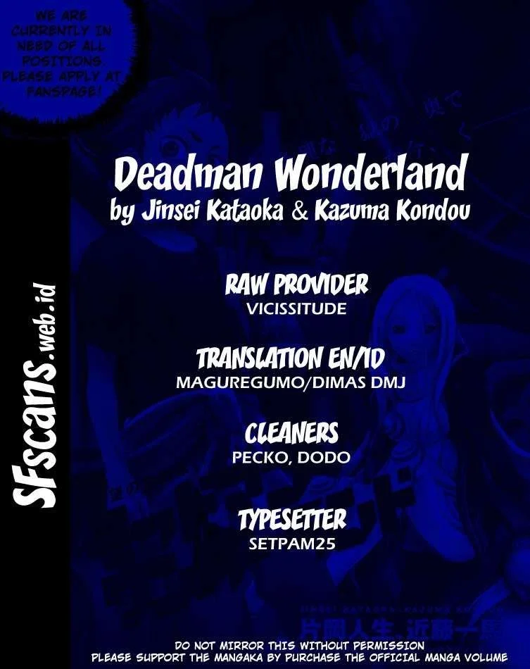 Deadman Wonderland Chapter 31 Gambar 23