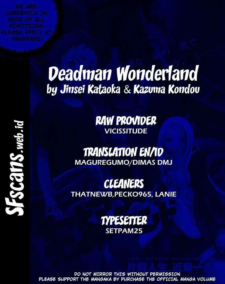 Deadman Wonderland Chapter 32 Gambar 18