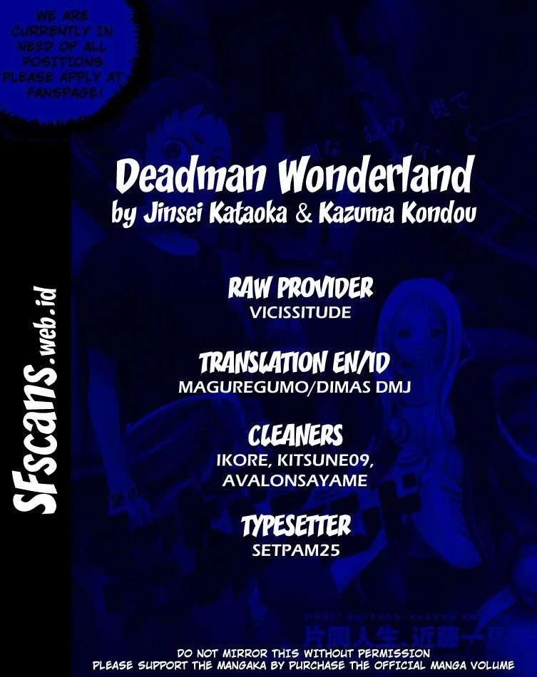 Deadman Wonderland Chapter 37 Gambar 44