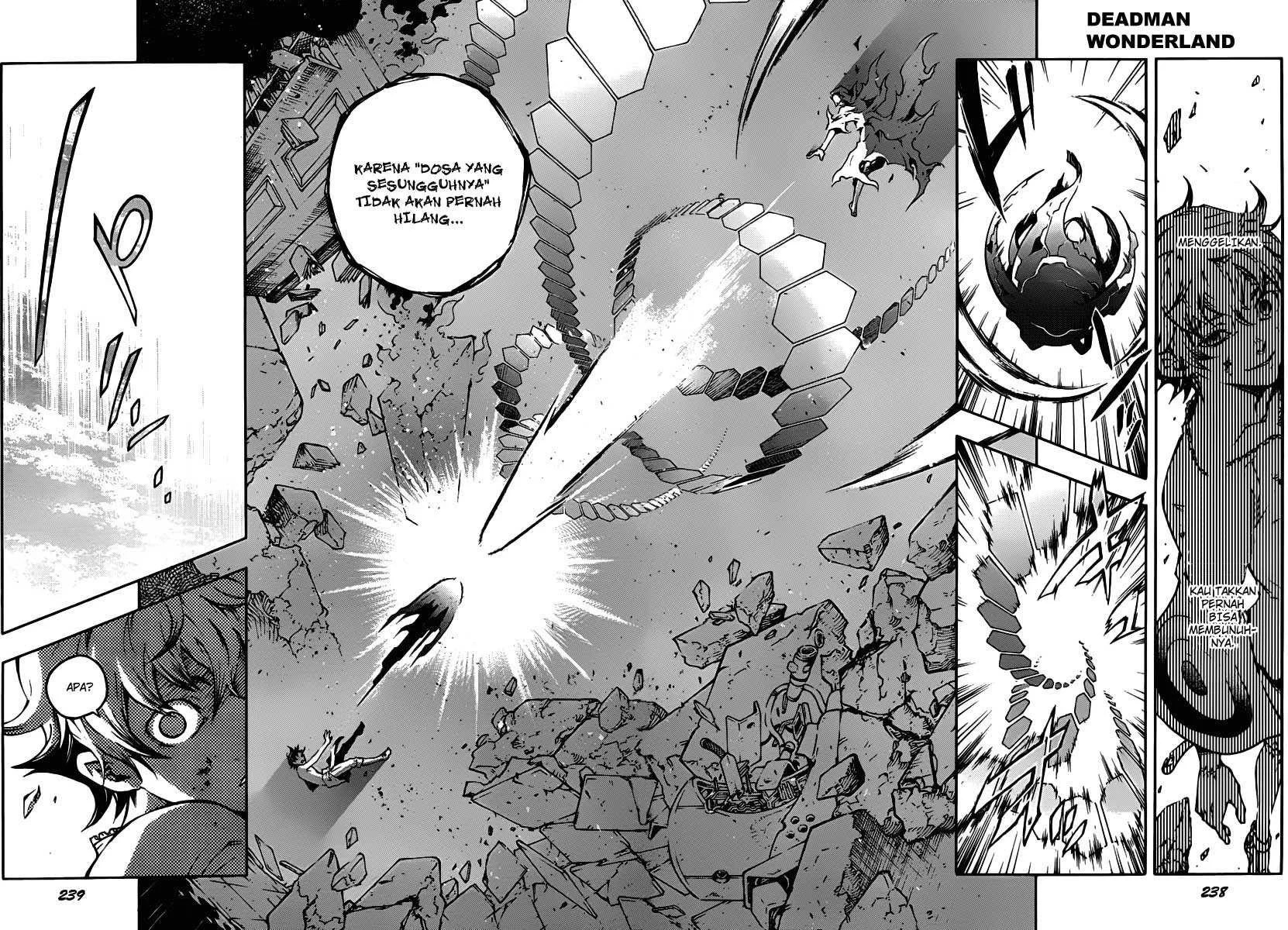 Deadman Wonderland Chapter 39 Gambar 27